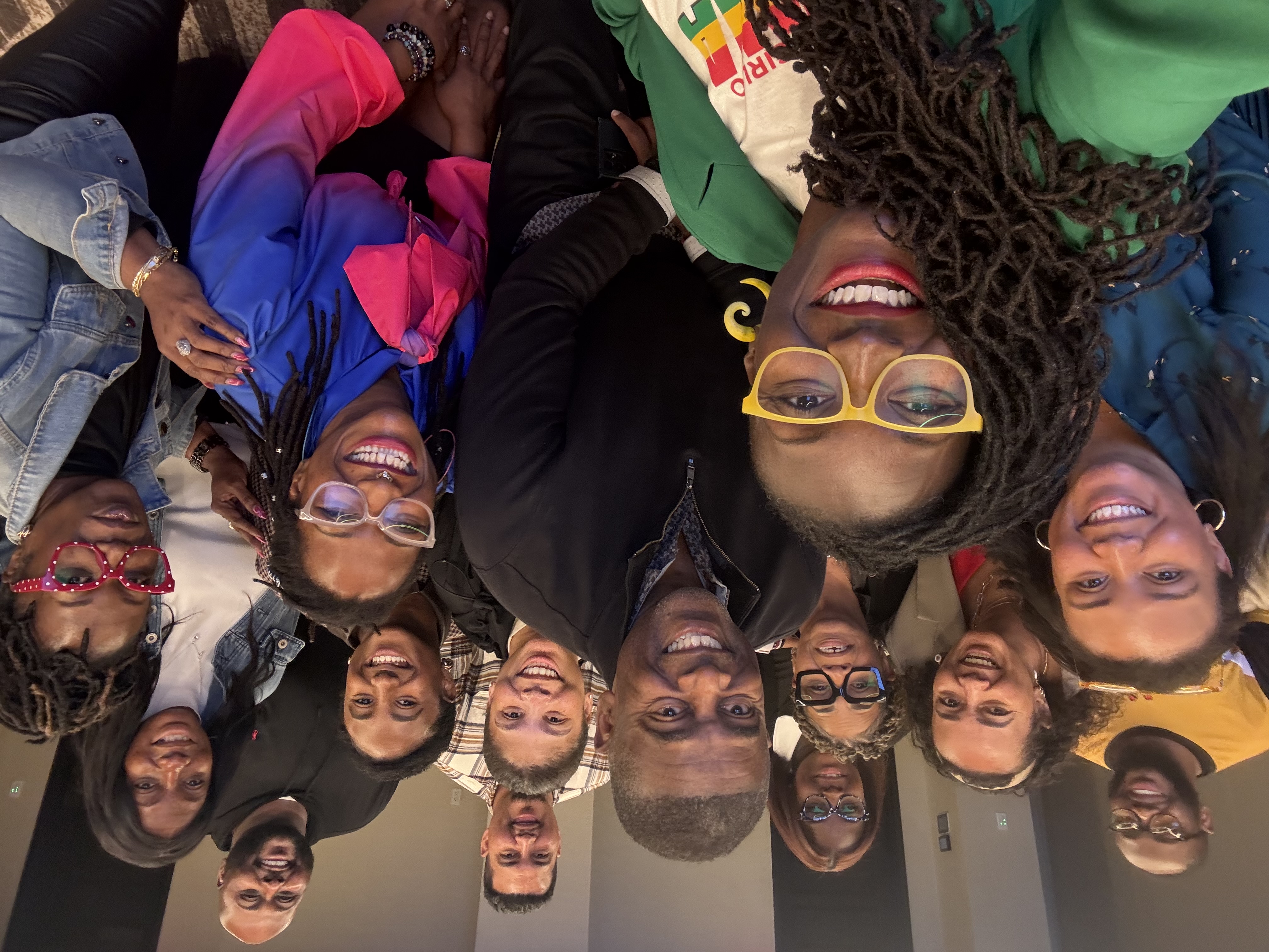 Housing Leadership Institute participants gathered for a group photo in Charlottesville